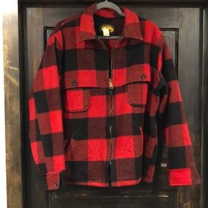 Woolrich Buffalo Plaid Wool Jacket 